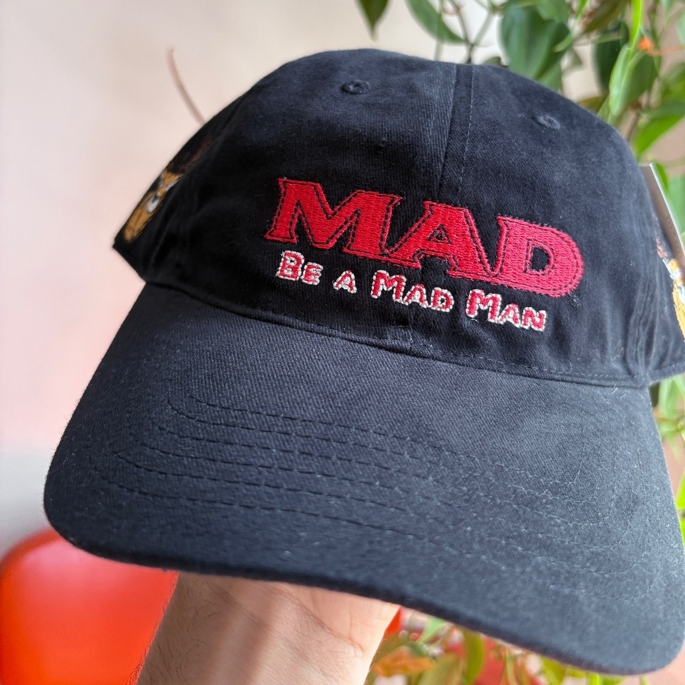 NWT Vintage MAD Be a MADMAN Magazine baseball cap